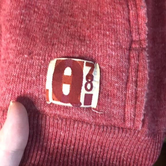 Diesel wool blend raw hem hoodie with pouch - Picture 2 of 7